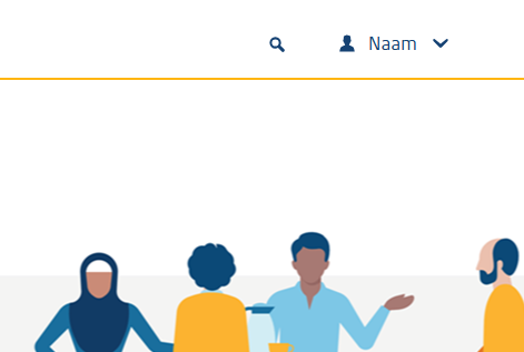 Screenshot van de startpagina van Kennisnetwerk. Bedoeld ter verduidelijking van de tekst.